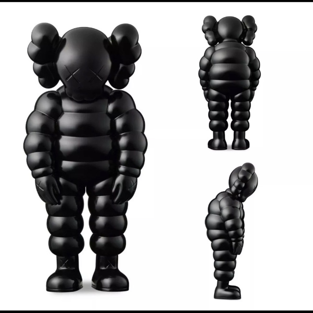 Brand New Kaws What Party Figure - Black